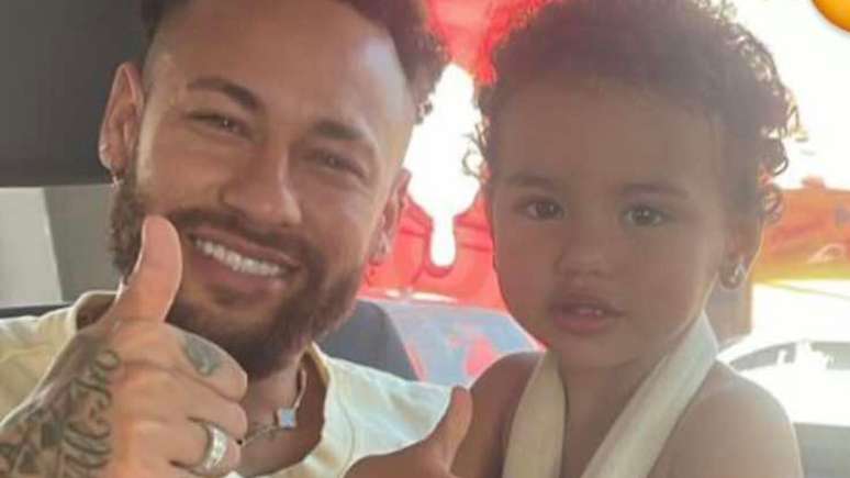 Neymar e filha, Mavie