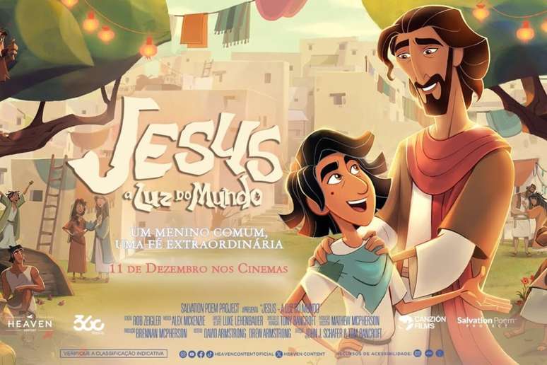 “Jesus – A Luz do Mundo” narra a história bíblica de Cristo sob a perspectiva do apóstolo João ainda criança 
