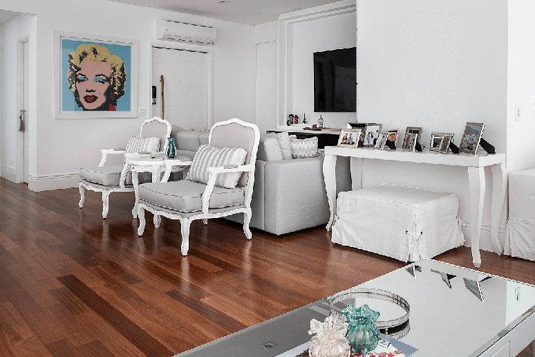 A cor da Pantone para o próximo ano é um branco sofisticado e de suavidade marcante Projeto: Camila Palladino |