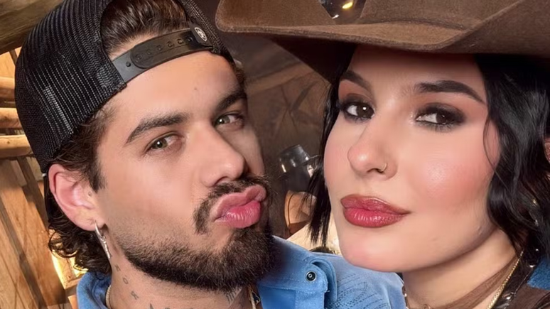 Ana Castela mostra momento intimo na cama com Zé Felipe / Reprodução: Instagram