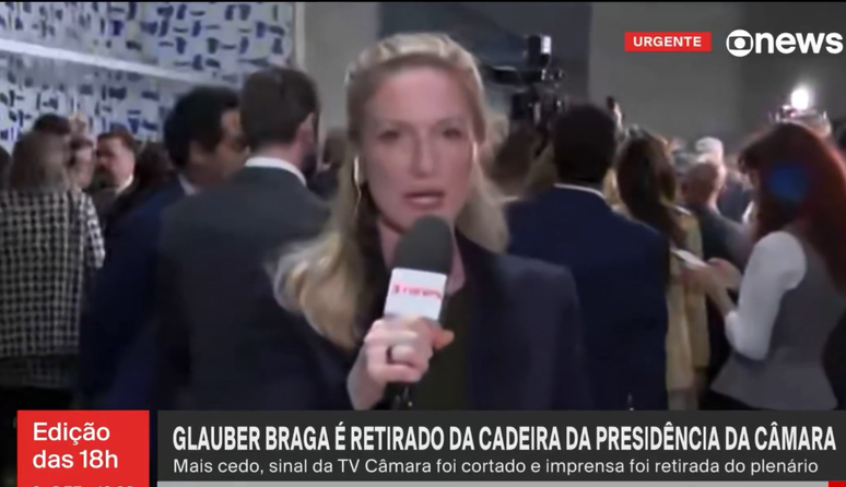 Repórter da Globo News diz ter sido agredida