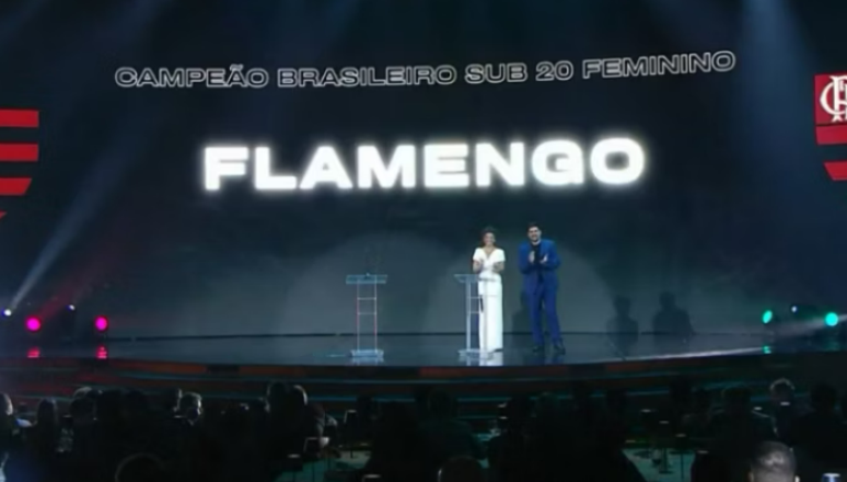 The CBF organization made a blunder during an event in Rio de Janeiro