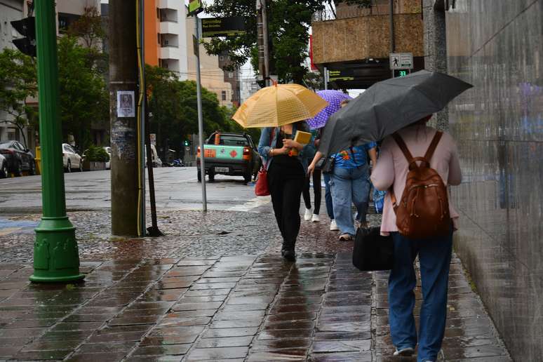 Imagens de clima tempo em Caxias do Sul nesta terça-feira, 9 de dezembro, com céu nublado, previsão de durante todo o dia, temperatura agradável, em torno de 18ºC, no momento com vento moderado. Caixas do Sul, RS