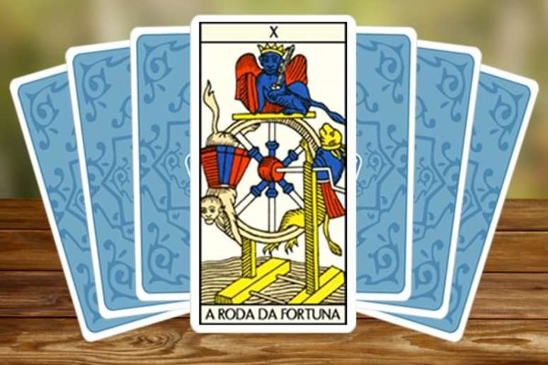 Arcano número 10 do Tarot, A Roda da Fortuna rege o ano de 2026