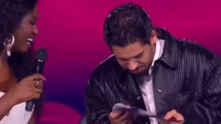 Kenya Sade e Zé Felipe no Prêmio Multishow 2025