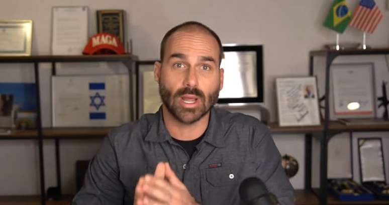 O caso do deputado Eduardo Bolsonaro será analisado pela Mesa Diretora