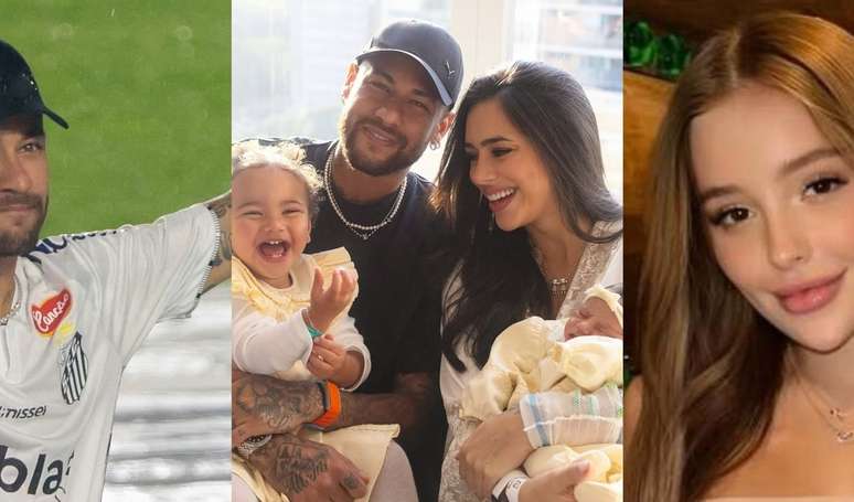 Neymar em 2025: rumor de traição e crise no casamento com Bruna Biancardi, nascimento de Mel, retorno apagado ao Santos.