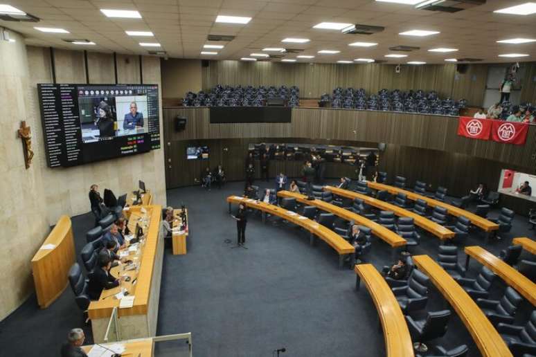 Plenário da Câmara de Vereadores de São Paulo