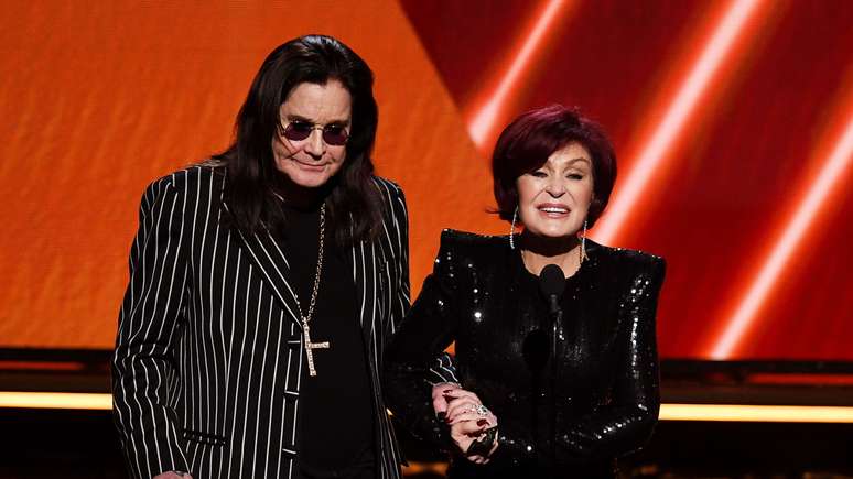 Ozzy e Sharon Osbourne em 2020