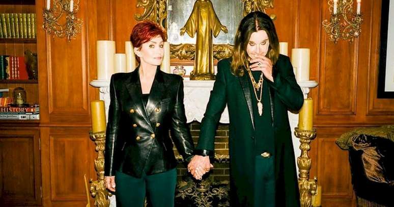 Ozzy Osbourne e Sharon Osbourne completam 40 anos de casados