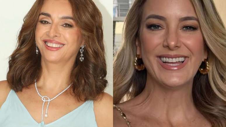 Cátia Fonseca e Ticiane Pinheiro