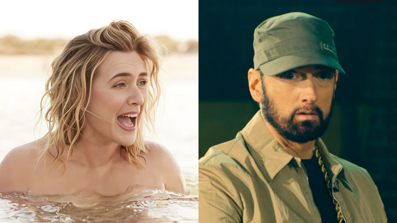 Kate Winslet fez revelçao bizarra sobre Eminem durante entrevista