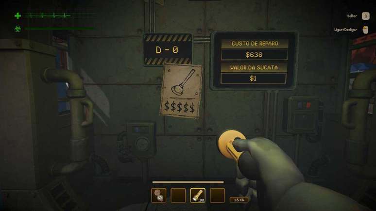 O p&ocirc;ster no bonde revela o item valioso da rodada