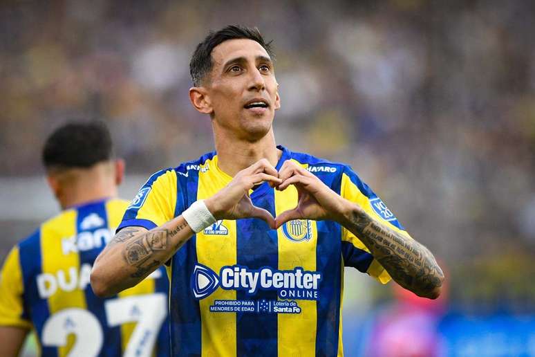 Di María retornou ao time do coração e participou de dez gols em 16 jogos –