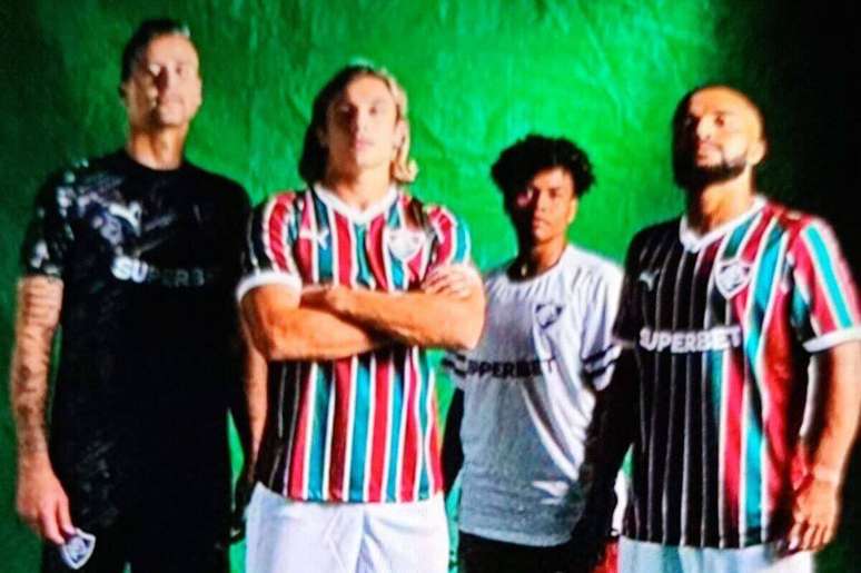 Novas camisas do Fluminense para a próxima temporada –