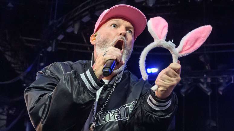 Fred Durst, vocalista do Limp Bizkit, em 2025