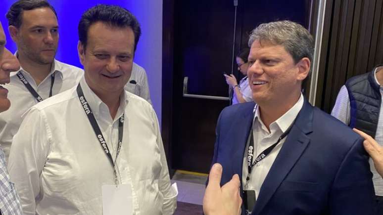 Gilberto Kassab reafirmou apoio do PSD ao governador de São Paulo, Tarcísio de Freitas