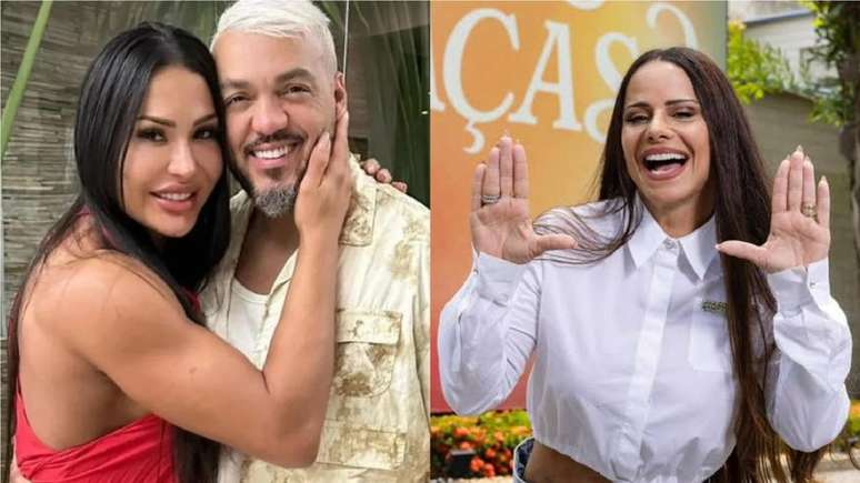 Gracyanne Barbosa falou sobre a possibilidade de contracenar com Belo e Viviane Araujo