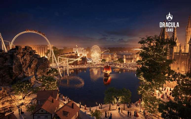 O Dracula Land envolve, além do parque temático, um complexo de hoteis e outros serviços atrelados a ele