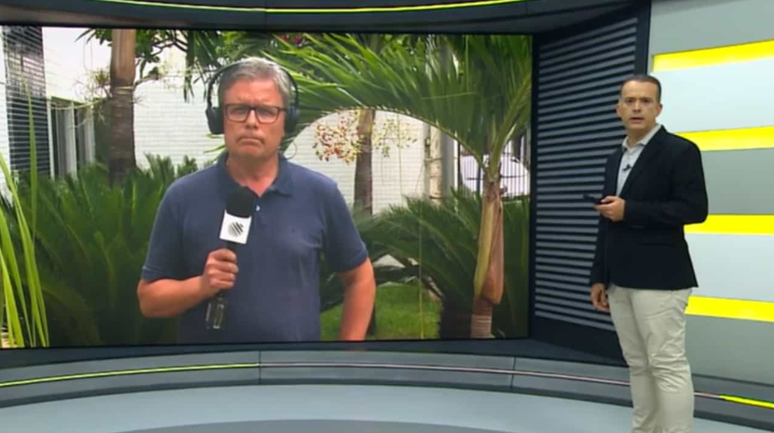 Jornalista comete gafe e apresentador corrige ao vivo