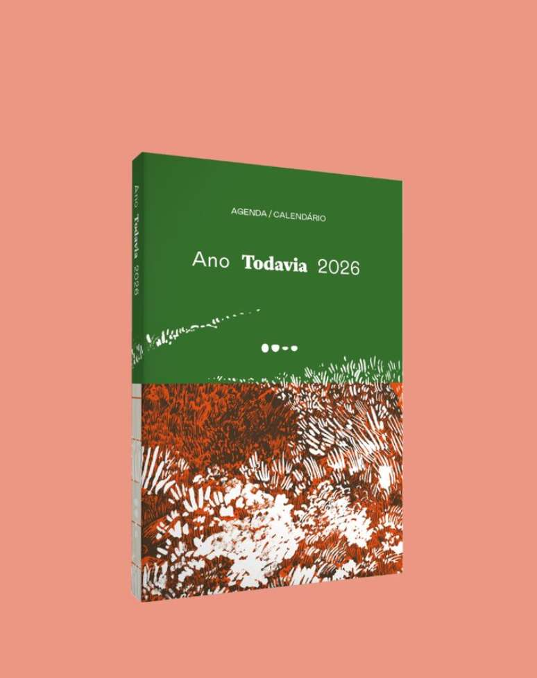 Livro-agenda da Todavia para 2026 tem textos de Mariana Salom&atilde;o Carrara e ilustra&ccedil;&otilde;es de Luis Matuto