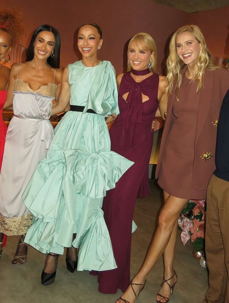 Silvia Braz, Sabrina, Angélica e Celina Locks 