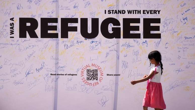 Imagem de arquivo das ruas de Pristina, capital do Kosovo, em 2022.