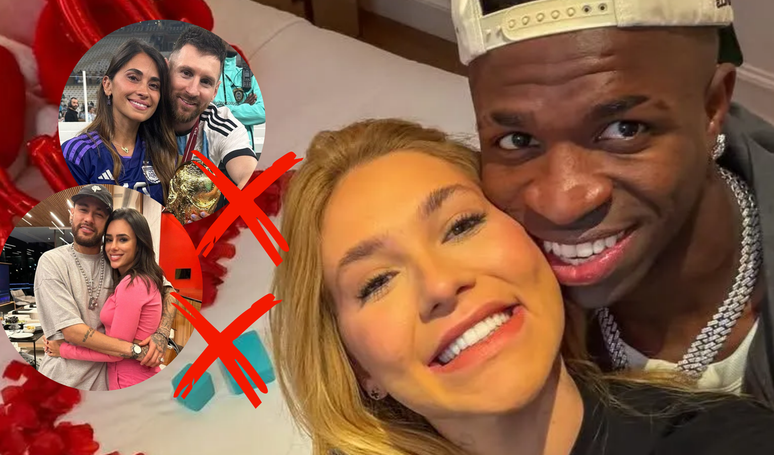 Nem Bruna Biancardi, nem Antonella Roccuzzo: namorada de Vini Jr. há quase dois meses, Virgínia dispara em ranking do Google e 'destrona' esposas de Neymar e Messi.