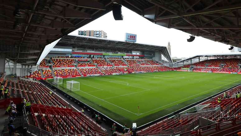 Gtech Community Stadium é a casa do Brentford, em Londres –