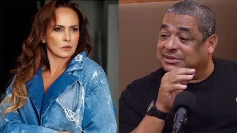 N&uacute;bia Oliver revela encontro rom&acirc;ntico com Vampeta: 'Estava no auge'