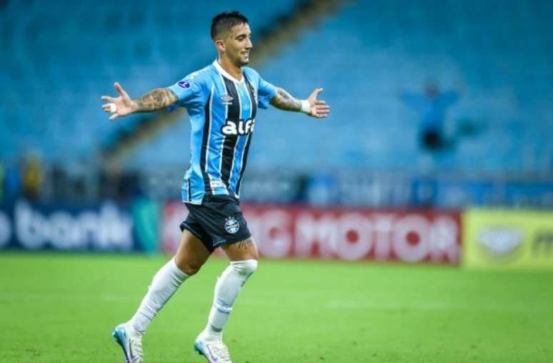 PHOTO: LUCAS UEBEL/GREMIO FBPA - Caption: Cristian Olivera has only scored six goals for Grêmio this season
