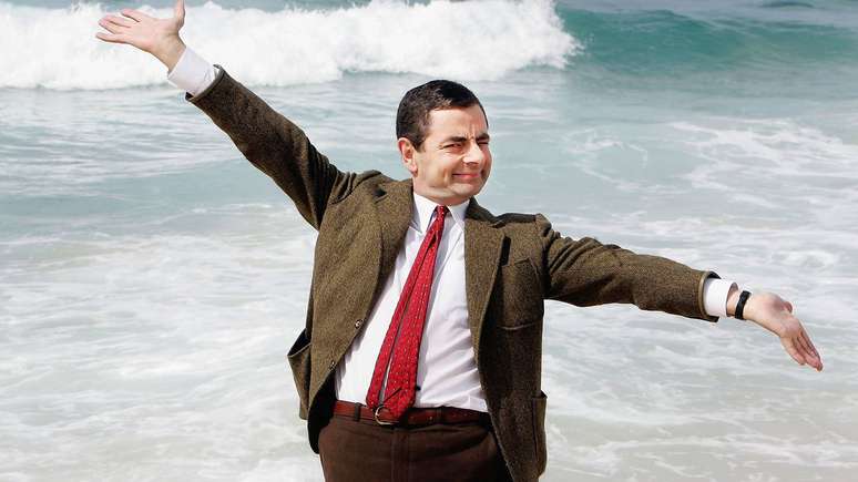 Rowan Atkinson como Mr. Bean em 2007