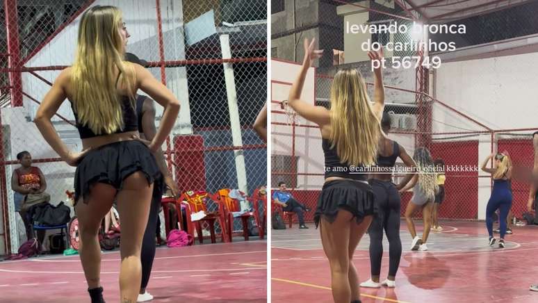 Bruna Griphao tomou broncas durante ensaio do Salgueiro