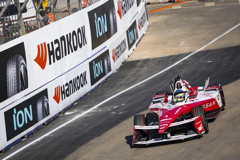 Carro da Equipe Nissan na F&oacute;rmula E