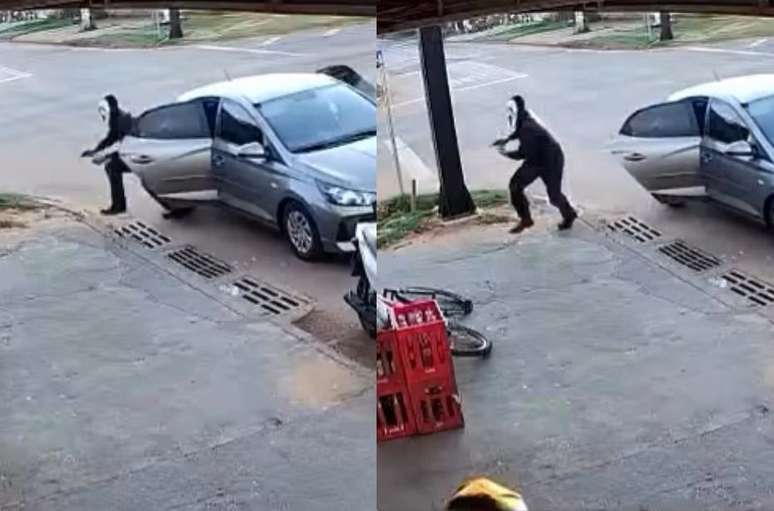 Criminoso usando máscara do 'Pânico' matou homem em Três Lagoas (MS)