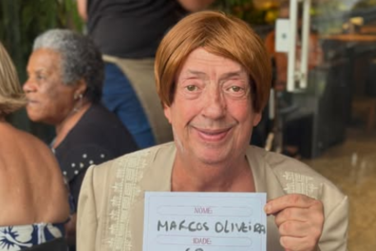 Marcos Oliveira se mudou este ano para o Retiro dos Artistas