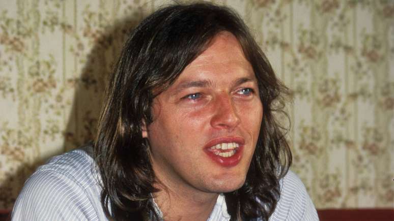 David Gilmour, guitarrista do Pink Floyd, em 1978