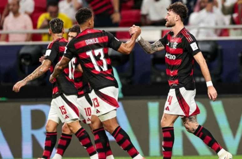 Danilo marcou o segundo gol do triunfo rubro-negro –