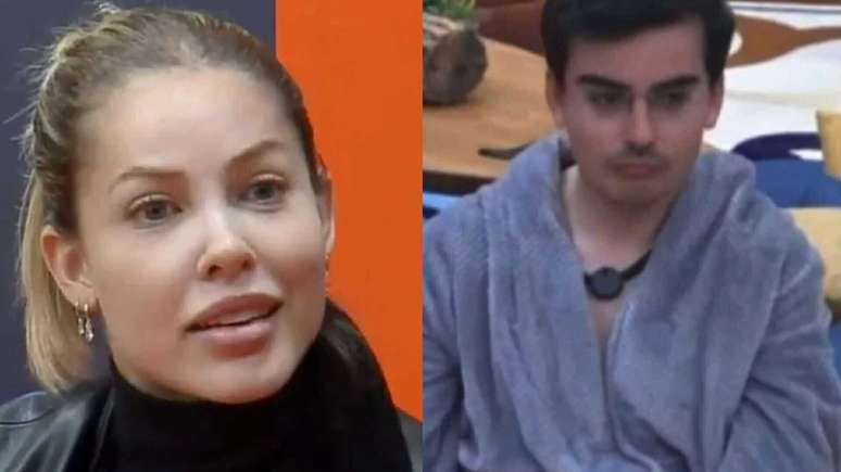 Saory Cardoso e Dudu Camargo em 'A Fazenda 17'