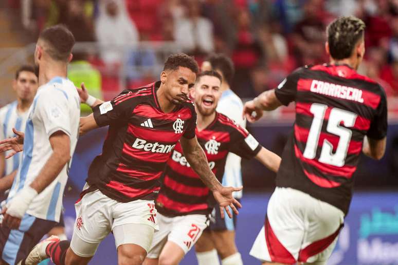 Danilo marcou o segundo gol do triunfo rubro-negro –