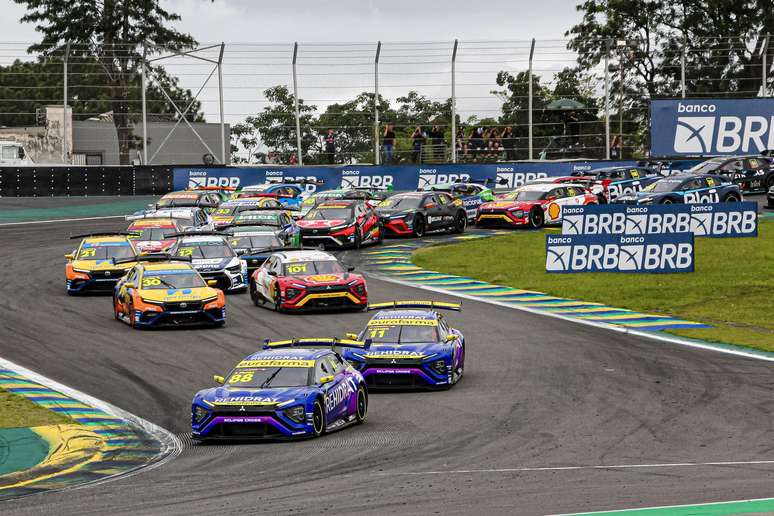 Largada da corrida Sprint 