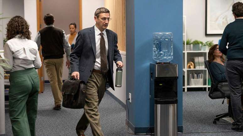 Cena da s&eacute;rie 'A Cadeira'