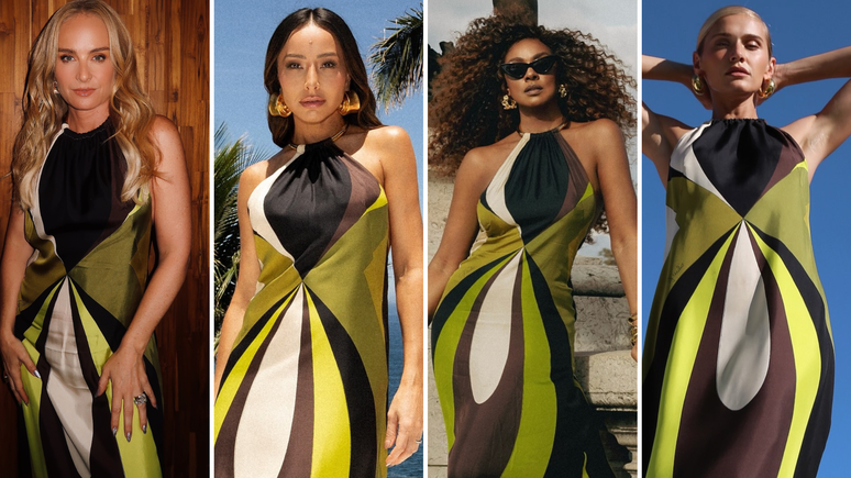 Ang&eacute;lica, Sabrina Sato, Cris Vianna e Celina Locks (Fotos: Reprodu&ccedil;&atilde;o/Instagram)