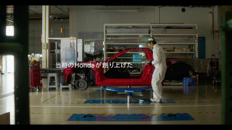 Honda NSX restaurado pelo Honda Heritage Works