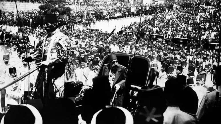 Stevens encontrou Abdul Hamid 2&ordm; &mdash; visto aqui mais tarde, em 1908 &mdash; durante sua viagem de bicicleta pela Turquia