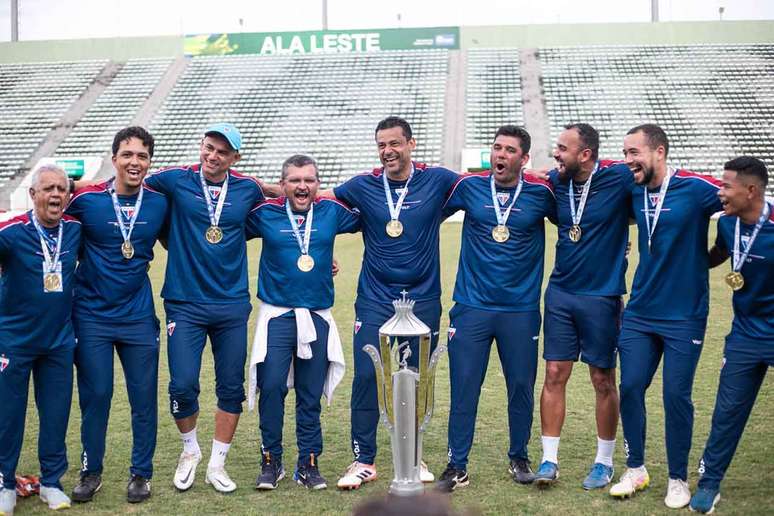 Fred celebrates his first coaching title –