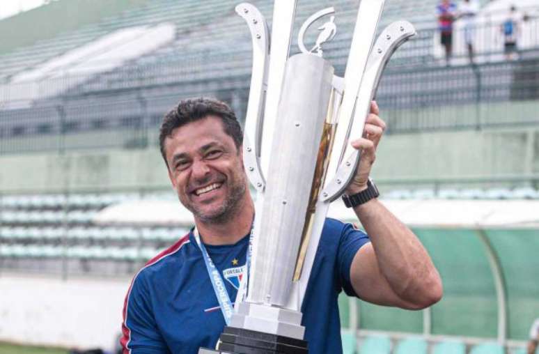 Fred celebrates his first coaching title –