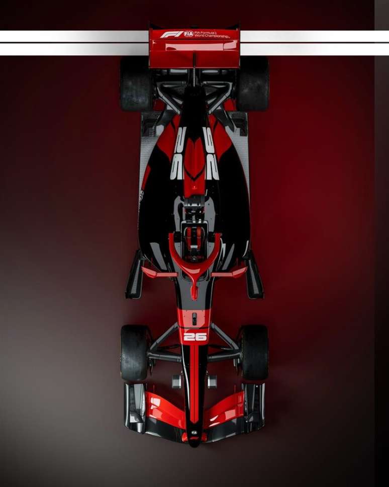 Imagem do carro de F&oacute;rmula 1 do regulamento de 2026