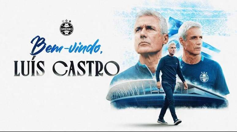 Luis Castro aceitou proposta do Gr&ecirc;mio e assinou contrato de dois anos &ndash;