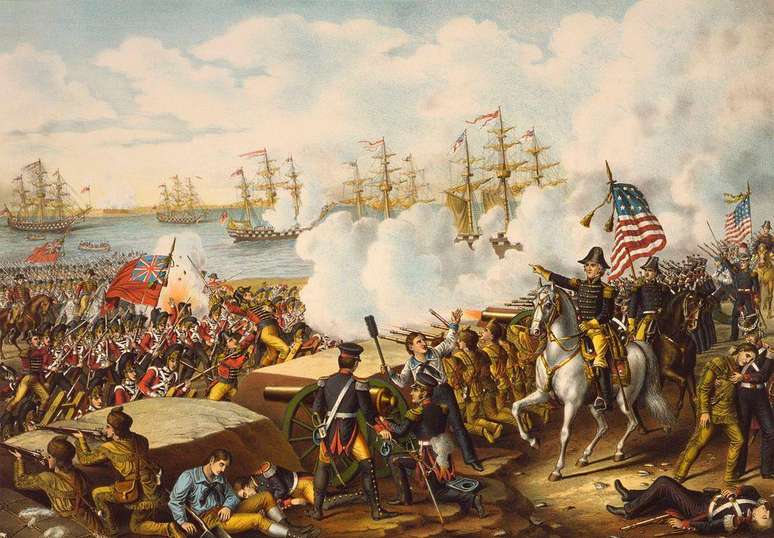 No s&eacute;culo XIX, os Estados Unidos se concentraram na expans&atilde;o do seu territ&oacute;rio